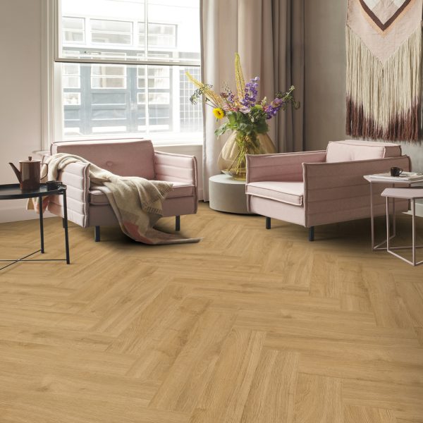 Gelasta Oakland 6201 visgraat (dryback) Naturel - Afbeelding 2