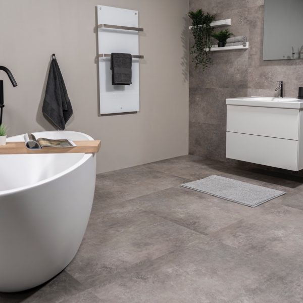 Vechtdal Drenthe 9012 Stone (dryback) Licht grijs - Afbeelding 2